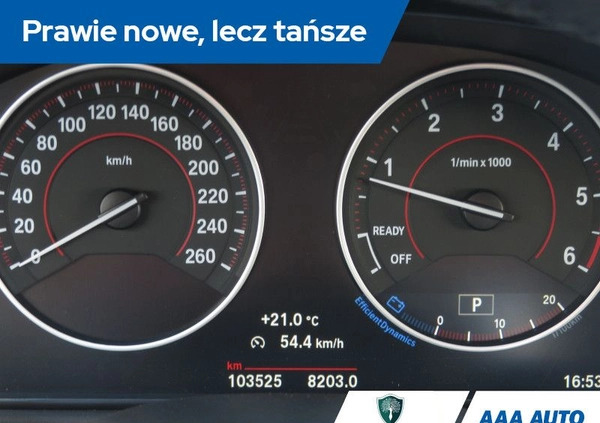 BMW Seria 4 cena 103000 przebieg: 103512, rok produkcji 2017 z Buk małe 326